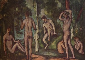 द बाथर्स, 1894, 1937। द्वारा पॉल सेज़ेन