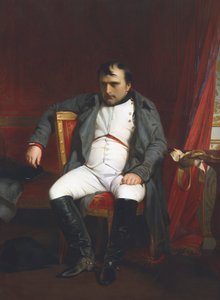 फॉन्टेनब्लेउ में नेपोलियन फर्स्ट अब्दिकेशन के दौरान - 31 मार्च 1814, 1845 द्वारा पॉल डेलारोच