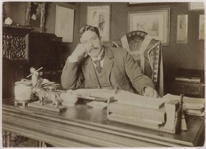 मौरिस डोनने का पोर्ट्रेट 1859-1945, सी। 1890. द्वारा पॉल डोर्नैकी