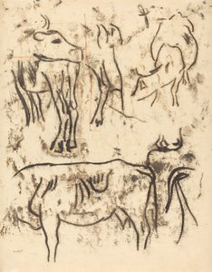 पशु अध्ययन, 190111902। द्वारा पॉल गाउगिन