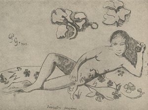सजावटी चित्र, 1936। द्वारा पॉल गाउगिन