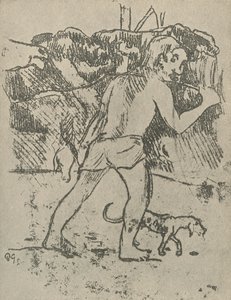 आरेखण, 1936 द्वारा पॉल गाउगिन