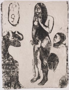 ईव, 1898-1899। द्वारा पॉल गाउगिन