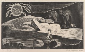 ते पो, 1893-94। द्वारा पॉल गाउगिन