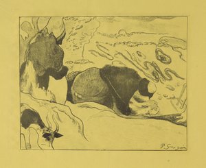 वाशरवोमेन, 1889 द्वारा पॉल गाउगिन