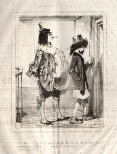 कार्निवल, 1841-1843। द्वारा पॉल गवरानी