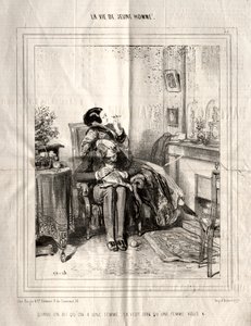 द लाइफ ऑफ़ यंग मैन, 1842। द्वारा पॉल गवरानी