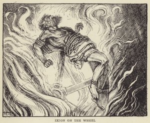 पहिया पर Ixion