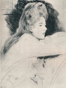 अध्ययन, c1890, 1894 द्वारा पॉल हेलु