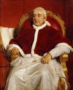 पोप ग्रेगरी XVI का पोर्ट्रेट 1765-1846 द्वारा पॉल डेलारोच