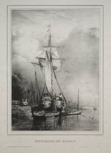 सिक्स मरीन्स: एन्विरोंस ऑफ़ रूयन, फ्रांस, 1832।