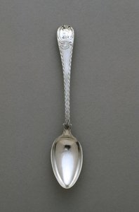 चम्मच, सी। 1765-1790 (रजत)