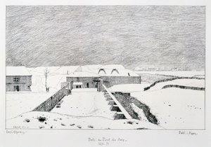 पोर्टे डू पॉइंट डु जर्स, घेराबंदी पेरिस, 1870-1871।