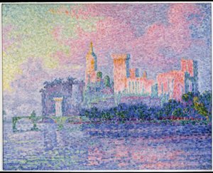 चबूतरे का महल, एविग्नन द्वारा Paul Signac