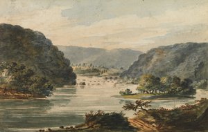 हार्पर्स फेरी, 1811-सीए में पोटोमैक का एक दृश्य। 1813.