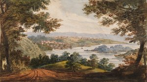 अलेक्जेंड्रिया रोड से वाशिंगटन और जॉर्ज टाउन, 1811-सीए। 1813.