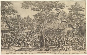 किसान मेला, 1559। द्वारा पीटर वैन डेर बोरचटो