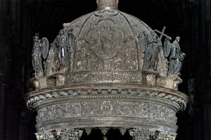 सिबोरियम द्वारा पेलेग्रीनो टिबाल्दी