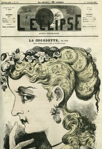 कोकोडेट, गैल सिस्टम से फ्रेनोलॉजी का एक अध्ययन। पेपिन द्वारा "" L'Eclipse" में कवर, 22 नवंबर