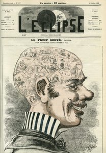 लिटिल क्रेव, फ्रेनोलॉजी का अध्ययन। पेपिन द्वारा "" L'Eclipse" में कवर, अक्टूबर 4 October