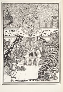 लॉयन और उनके सहयोगी, फॉनटेन फैबल्स, पब से, फ्रंटस्पाईज 1905