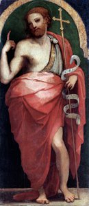 सेंट जॉन बैपटिस्ट, साइड पैनल (लकड़ी पर तेल, c.1535) द्वारा पेरिनो डेल वैगा