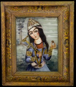 1828-9 में एक यंग मैन का पोर्ट्रेट द्वारा फारसी स्कूल