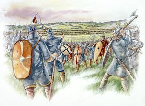 हेस्टिंग्स की लड़ाई, 1066, सी 1990-2010 द्वारा पीटर डुन्नो