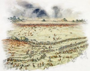 हेस्टिंग्स की लड़ाई, 1066 c1990-2010 द्वारा पीटर डुन्नो