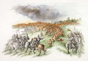 हेस्टिंग्स की लड़ाई, 1066 c1990-2010 द्वारा पीटर डुन्नो