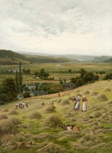 Vale of Llanrest (कैनवास पर तेल) द्वारा पीटर घेंट