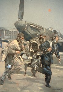 जब बेल बजती है (कैनवास पर तेल) द्वारा पीटर मिलर