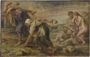 Deucalion और Pyrrha, सीए 1636 द्वारा पीटर पॉल रूबेन्स