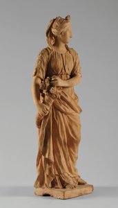 बहुतायत के एक चित्र के लिए Maquette, 1753