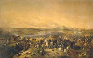 26 अगस्त, 1812, 1843 को बोरोडिनो की लड़ाई द्वारा पीटर वॉन हेस
