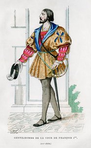 फ्रांस के फ्रांसिस प्रथम के दरबार के सज्जन, 16 वीं शताब्दी 1882-1884 द्वारा पेटिट