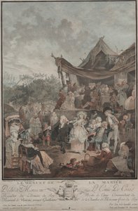 दुल्हन का मेनू, 1786।