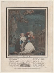 द हैंड, 1788। द्वारा फिलीबर्ट लुइस डेब्यूकोर्ट