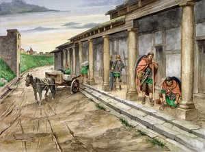 हाउसस्टेड्स रोमन फोर्ट, दूसरी शताब्दी, c1990-2010 द्वारा फिलिप कॉर्क