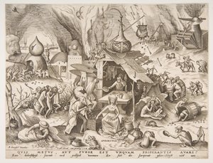 एवरिस अवारिटिया श्रृंखला द सेवेन डेडली सिंस, 1558।