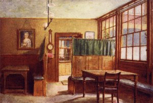 ओल्ड बेल इन, होलबोर्न, 1897 का कॉफी-रूम द्वारा फिलिप नॉर्मन