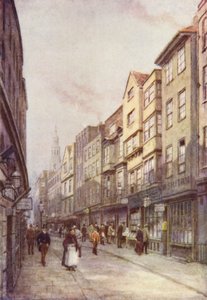होलीवेल स्ट्रीट, स्ट्रैंड, ईस्ट, 1900 देख रहे हैं द्वारा फिलिप नॉर्मन