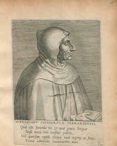 गिरोलामो सवोनारोला, 1572. द्वारा फिलिप गाले