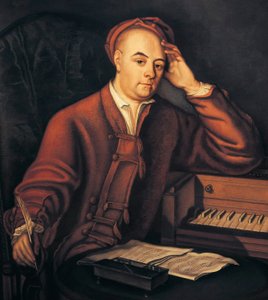 जॉर्ज फ्राइडरिक हैंडेल (1685-1759) जर्मन-अंग्रेजी संगीतकार, फिलिप मर्सिएर द्वारा पेंटिंग सी। 1725 (कैनवास पर तेल)