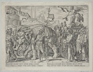प्रसिद्धि की विजय द्वारा Maarten van Heemskerck