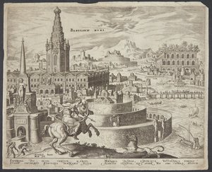 बेबीलोन की दीवारें द्वारा Maarten van Heemskerck