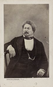 लेखक अलेक्जेंड्रे डुमास पिता 1802-1870, 1870। द्वारा फोटो स्टूडियो दुरोनी और मूरर।