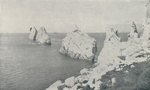 द नीडल्स, 1910 द्वारा लंदन के फोटोक्रोम सह लि