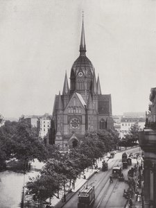 चर्च ऑफ द होली क्रॉस (बी/डब्ल्यू फोटो) द्वारा फ़ोटोग्राफ़र जर्मन