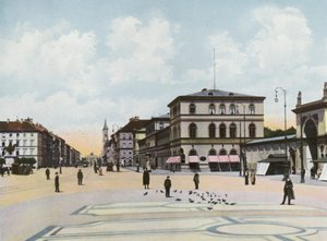 Munchen/म्यूनिख: Odeonsplatz यू लुडविगस्ट्रैस (फोटो) द्वारा फ़ोटोग्राफ़र जर्मन